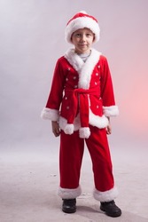 Прокат детских новогодних костюмов Деда Мороза Снегурочки Санта Клауса
