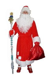 Прокат костюмов Деда Мороза,  Снегурочки и Санта Клауса